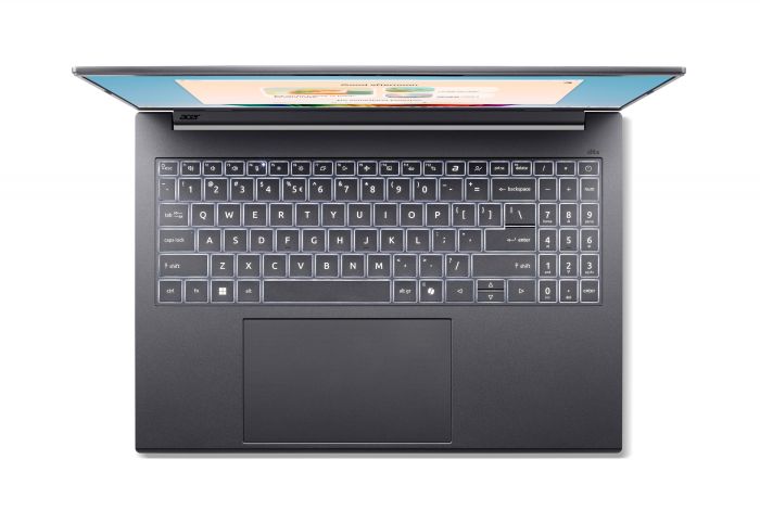 Ноутбук Acer Aspire 16 A16-61M 16" WUXGA+ OLED, AMD R7-350, 32GB, F1GB, UMA, Win11, сірий
