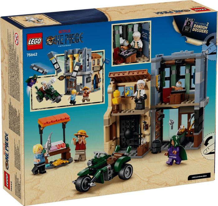 Конструктор LEGO ONE PIECE Сутичка з капітаном Смокером