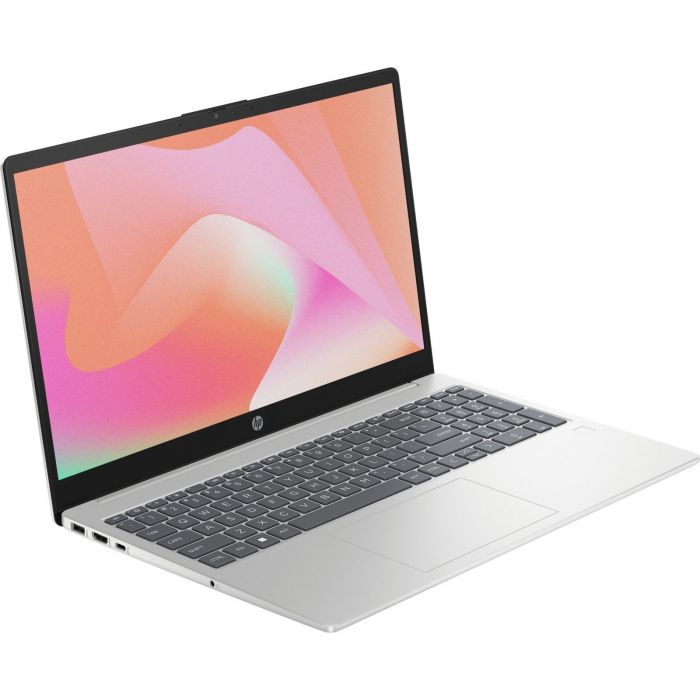 Ноутбук HP 15-fd2004ua 15.6" FHD IPS AG, Intel U5-225U, 32GB, F1024GB, UMA, DOS, сріблястий