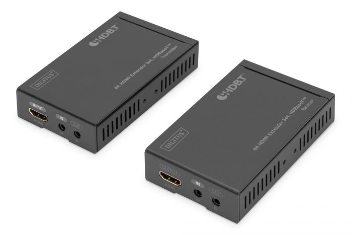 Набір подовжувачів DIGITUS HDMI, HDBaseT, UHD 4K*2K@30Гц, (Cat 5E, 6, 7), 70м
