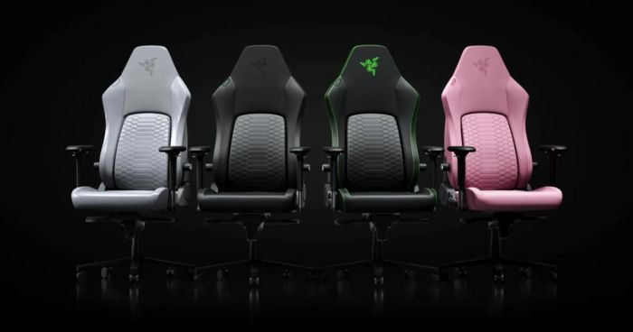 Крісло Razer Iskur V2 NewGen, EPU шкіра з CoolTouch™, 4D-Armrests, чёрно-зеленый
