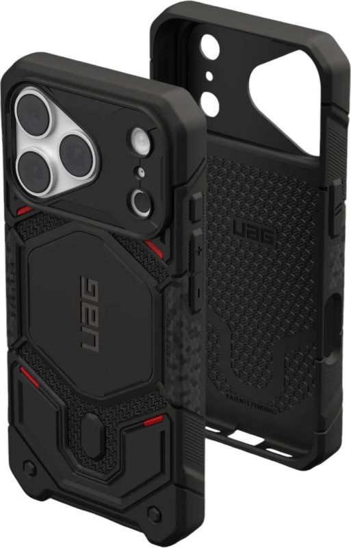 Чохол UAG для iPhone 18 Pro, Monarch Pro Magsafe, Kevlar Black