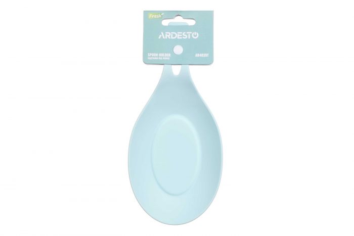 Підставка під ложку ARDESTO Fresh, 19.5х9.5х1.8см, силікон, блакитний