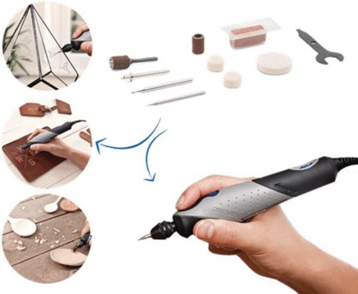Шліфмашина шліфувально-гравірувальна Dremel Stylo+ 2050-15 9Вт 5000-22000об·хв 15 насадок 16см 0.11кг