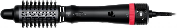 Фен-щітка Rowenta x Karl Lagerfeld Express Style, 800Вт, 3 режими, іоніз-я, чохол, чорний