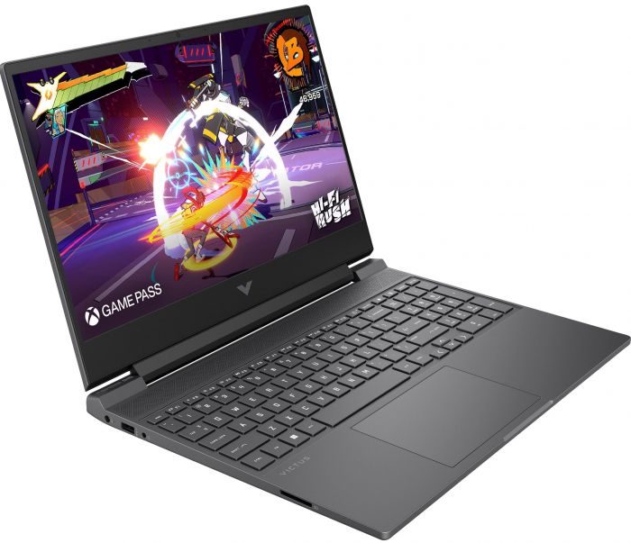 Ноутбук HP Victus 15-fb3014ua 15.6" FHD IPS AG, AMD R5-8645HS, 16GB, F512GB, NVD2050-4, DOS, сірий