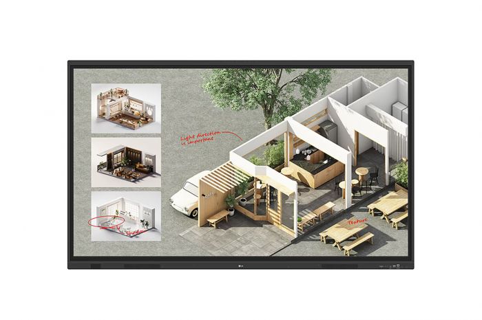Дисплей інтерактивний 86" LG CreateBoard 86TR3DQ UHD 400nit 16/7 Android WiFi