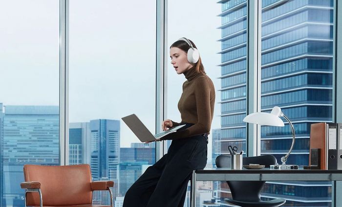 Навушники Over-ear Sony 1000X THE COLLEXION BT 6.0, ANC, Hi-Res, AAC, LDAC, LC3, Mic, Платиновий