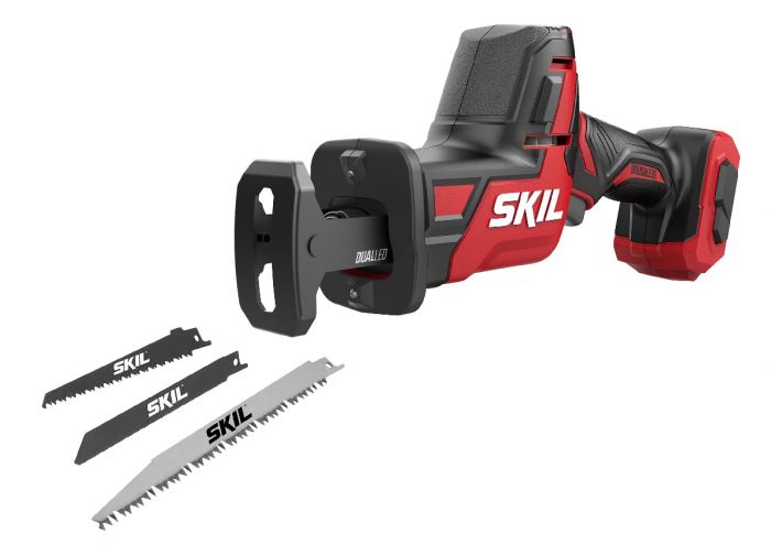 Пила шабельна акумуляторна SKIL 3475 CA Compact безщіткова 20В 1х2.5А·год пропил 200мм хід 25.4мм 1.8кг