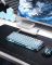 Клавіатура магнітна GravaStar Mercury V60 PRO 60keys, UFO Magnetic Gaming, 8K, USB-A, RGB, Sliver Frost