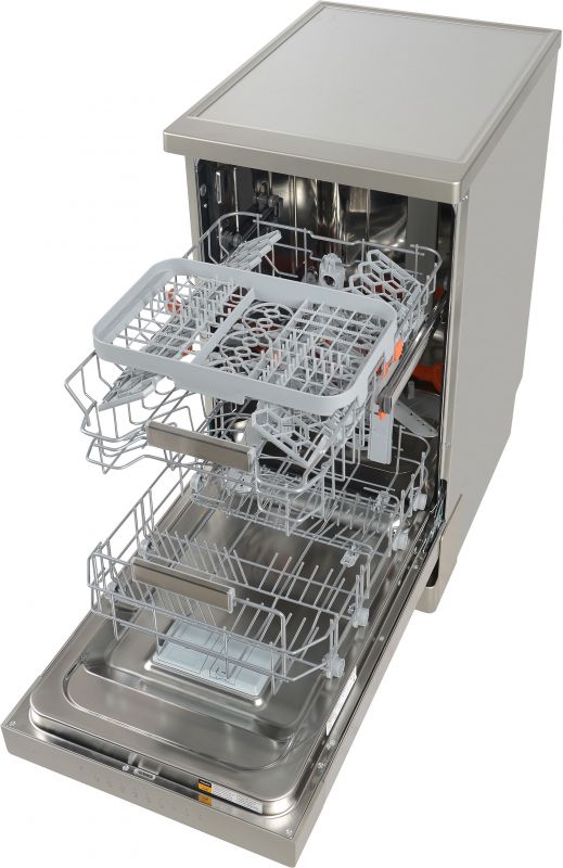 Посудомийна машина Hotpoint, 10компл., A+++, 45см, дисплей, нерж