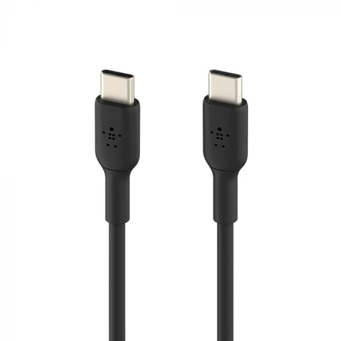 Кабель Belkin USB-C > USB-C заряджання/синхронізації 60Вт PD, 1м, PVC, чорний