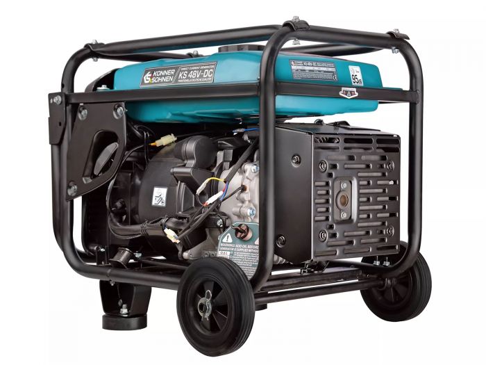 Генератор постійного струму бензиновий Konner&Sohnen KS 48V-DC, 48-54B, 70А, електростартер, 36.5кг