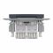 Розетка подвійна комп'ютерна rj45 Schneider Electric, Asfora (антрацит)