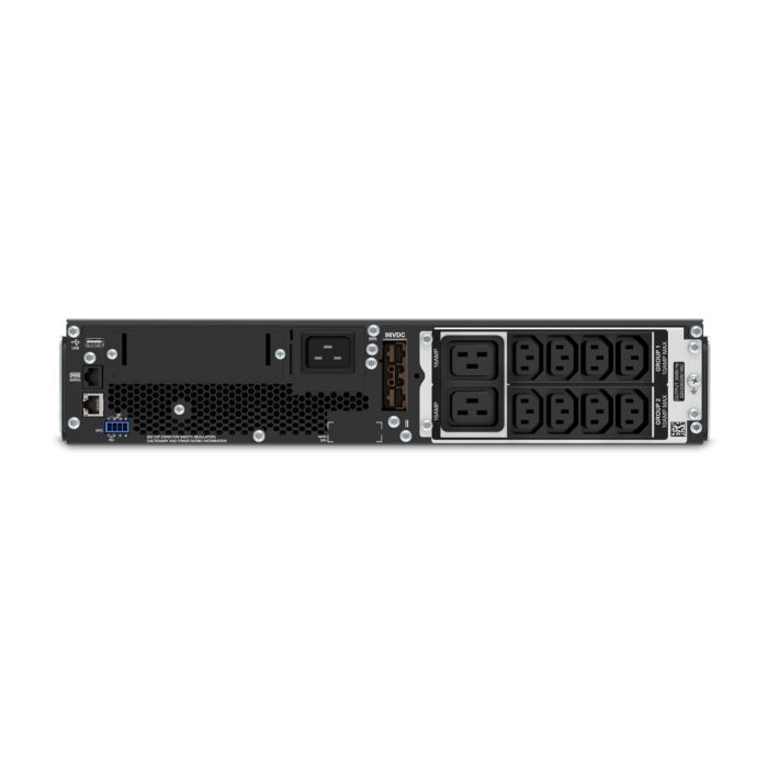 Джерело безперебійного живлення APC Smart-UPS Online 3000VA/2700W, RM 2U, LCD, USB, RS232, 8xC13, 2xC19