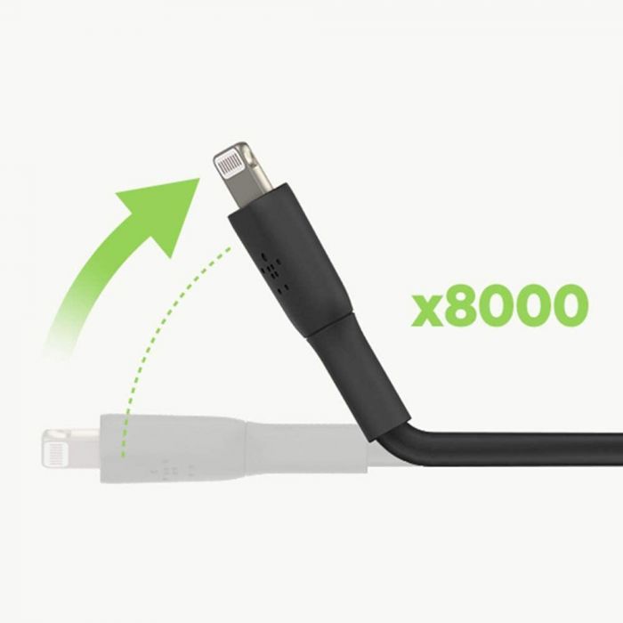 Кабель Belkin USB-A > Lightning заряджання/синхронізації 12Вт, 1м, PVC, чорний
