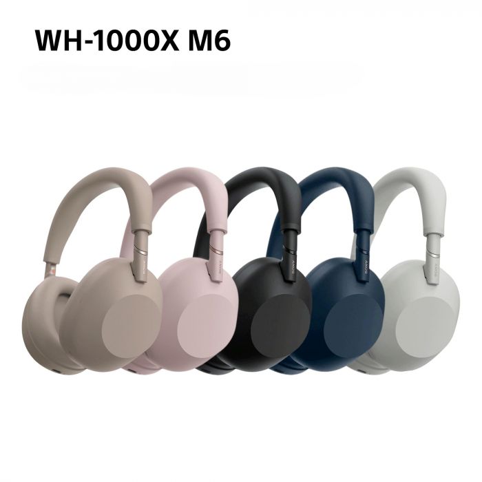 Навушники Over-ear Sony WH-1000XM6 BT 5.3, ANC, Hi-Res, AAC, LDAC, LC3, Wireless, Mic, Пісочний