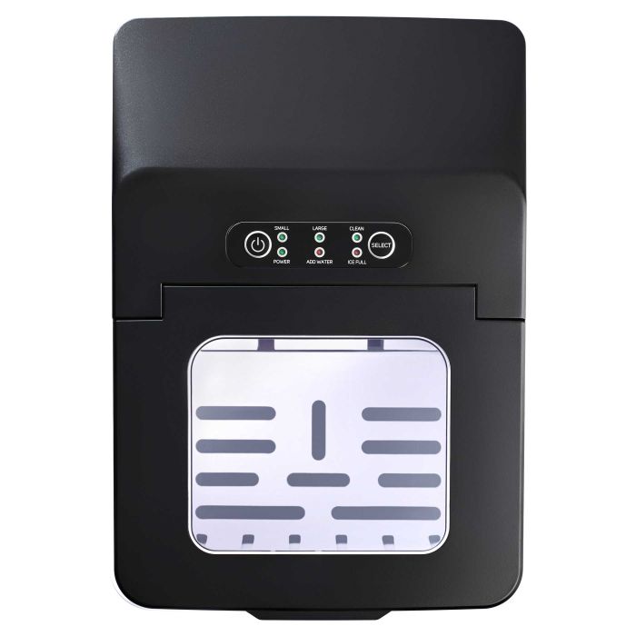 Льодогенератор побутовий Sencor SIM3400SS, 150 Вт, 12 кг/добу, об'єм 1.8л, приготування за 7 хв, 2 розміри льоду, сірий