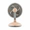 Вентилятор ARDESTO AviaFan FT-F3600BG настільний, 12см, акумулятор, підсвічування, USB-A Type-C, бежевий