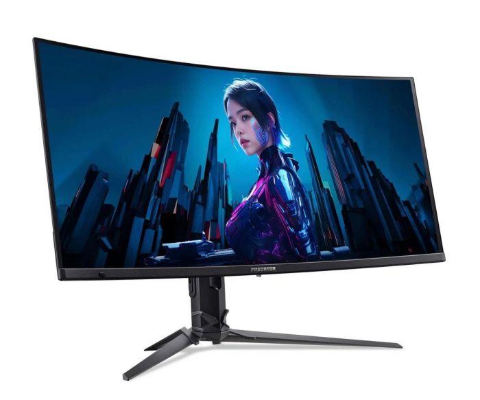 Монітор Acer 34" Predator X34X5bmiiphuzx 2xHDMI, DP, USB-C, MM, IPS, 3440x1440, 240Hz, 1ms