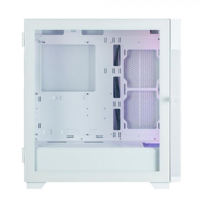 Корпус Zalman S5 Neo без БЖ, 1xUSB3.1, 1xUSB2.0, 4x120мм FRGB, VGA 390мм, LCS ready, TG Side Panel, ATX, білий