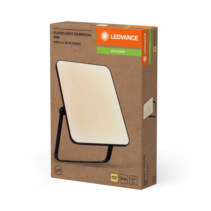 Прожектор LEDVANCE ESSENTIAL 30Вт 2700Лм 3000K чорний