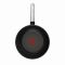 Сковорода ВОК Tefal Excellence Fusion,28см, алюміній, нержавіюча сталь, бакеліт, чорний
