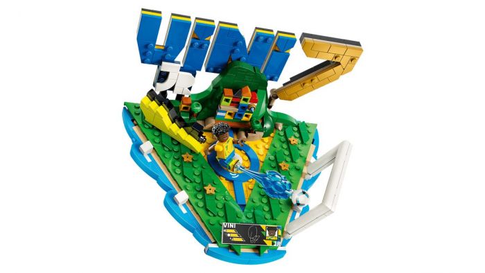 Конструктор LEGO Editions Football Вінісіус Жуніор — найкращі моменти футбольних матчів