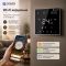 Терморегулятор Navin EH602 B-16A 5...45 °C для теплої підлоги електронний Wi-Fi Tuya Smart Life вбудований дротовий датчик 16A 230В чорний