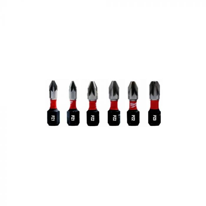 Біти Milwaukee Shockwave, набір 35шт, кейс
