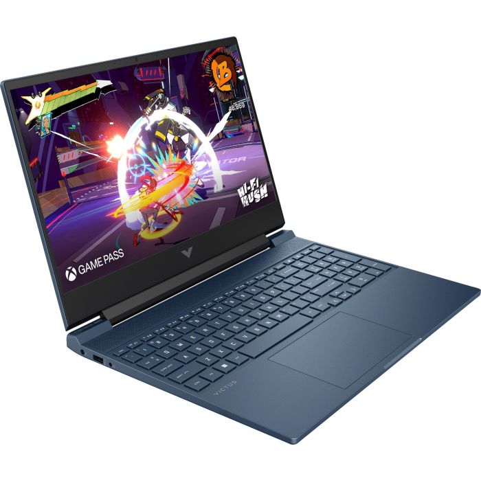 Ноутбук HP Victus 15-fb3049ua 15.6" FHD IPS AG, AMD R5-8645HS, 16GB, F512GB, NVD3050-6, DOS, синій