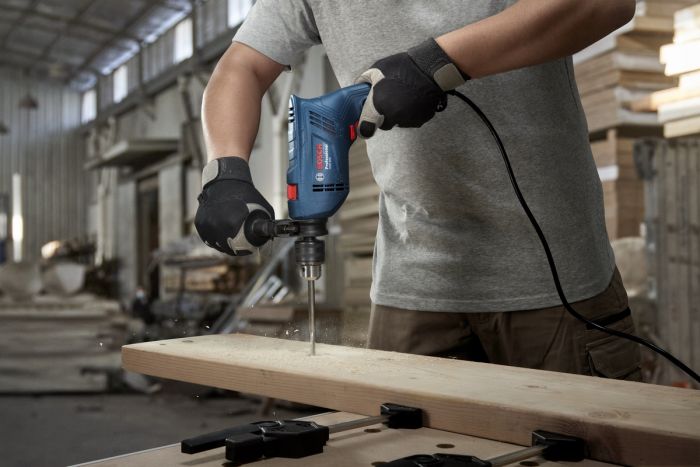 Дриль ударний Bosch Professional GSB 600 RE 600Вт ШЗП 1-10мм 0-3000об/хв 1.7кг