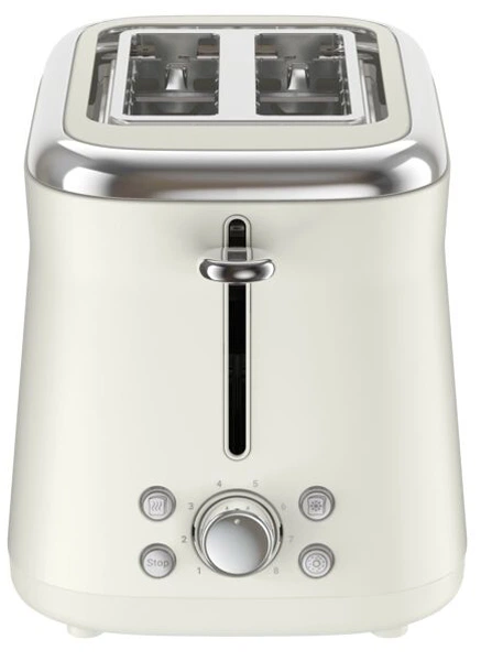 Тостер Tefal Collection 850Вт, розморожування, пластик, бежевий
