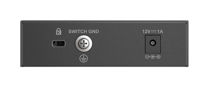 Комутатор D-Link DMS-105 5x2.5GE, Некерований