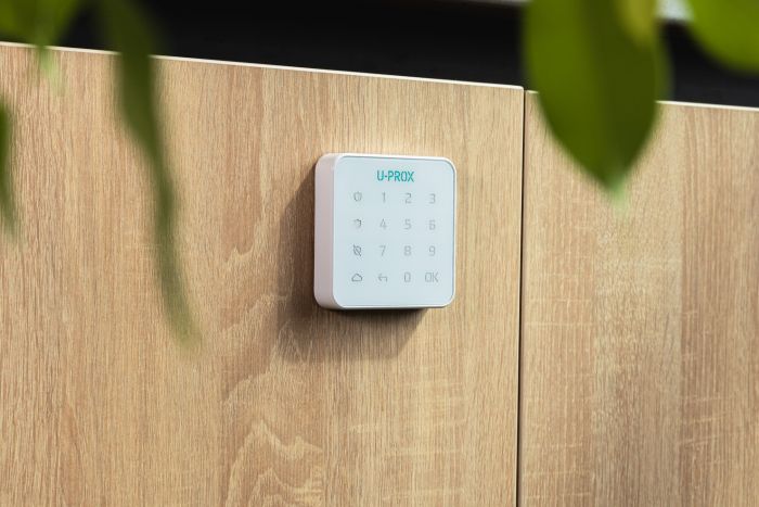 Бездротова сенсорна клавіатура U-Prox Keypad G1 White, 1 група, бездротовий, білий