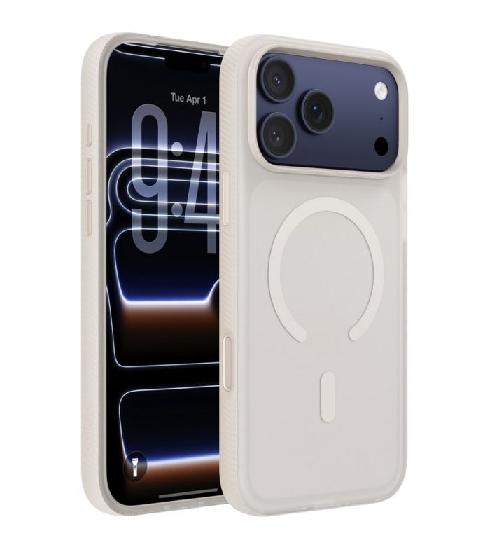 Чохол Belkin для iPhone 17 Pro Max, Magnetic Protective Grip, Sand