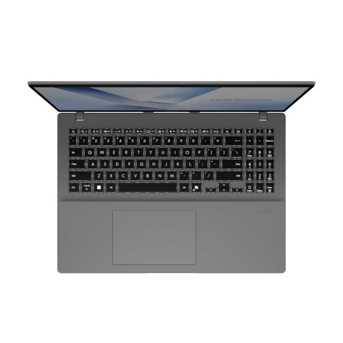 Ноутбук ASUS Vivobook 16 X1607AA-MB007 15.6" WUXGA IPS, Intel Ultra 5 325, 16GB, F512GB, UMA, NoOS, Сріблястий