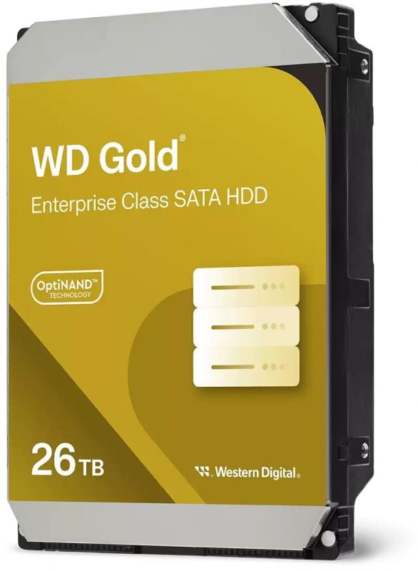 Жорсткий диск WD 26TB 3.5" 7200 512MB SATA Gold