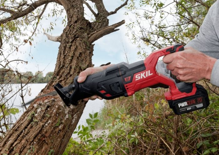 Пила шабельна акумуляторна SKIL 3480 CB XP безщіткова 20В 1х5А·год пропил 265мм хід 29мм 2.9кг