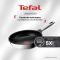 Сковорода Tefal Emotion+, 20см, нержавіюча сталь, бакеліт, чорний