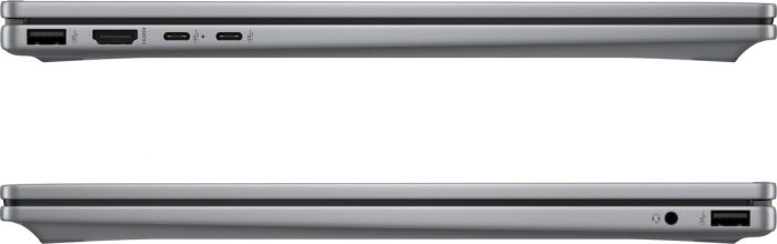 Ноутбук HP OmniBook X Flip x360 16-ar0000ua 16" 3K OLED Touch, AMD AI 7 350, 32GB, F1024GB, UMA, Win11, сірий
