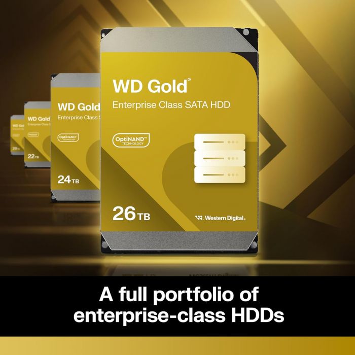 Жорсткий диск WD 26TB 3.5" 7200 512MB SATA Gold