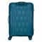 Набір валіз 2E, M7979, поліпропілен, (L+M+S), блискавка anti theft, 4 колеса, кодовий замок, блакитний