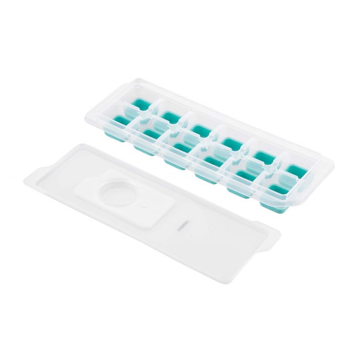 Форма для льоду з кришкою ARDESTO Fresh, 26х9.5х3.5см, силікон, пластик, синій