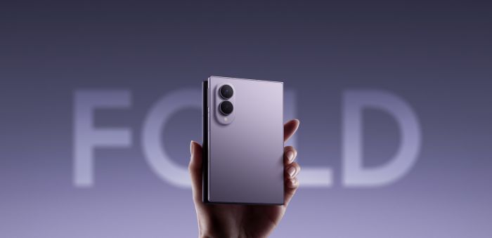 Смартфон Samsung Galaxy Fold 8 5G (F971) 7.6"/5.5" 12/256ГБ, 1SIM, 4800мА•год, лавандовий
