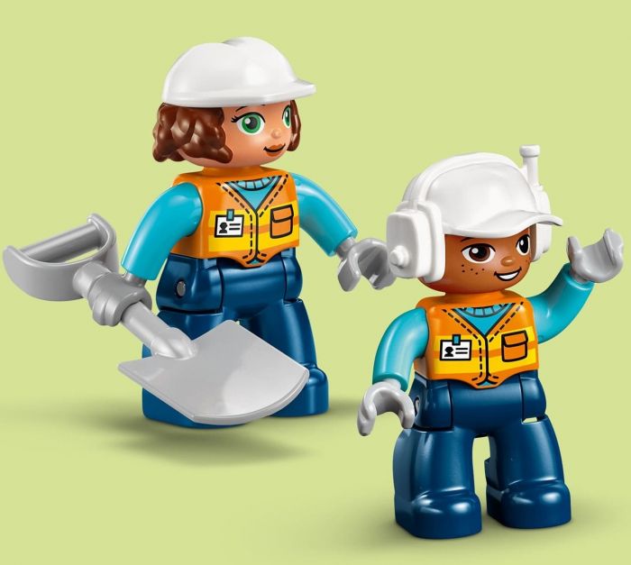 Конструктор LEGO DUPLO Town 3-в-1 Будівельний майданчик і техніка