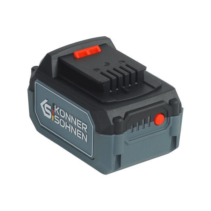 Набір із трьох акумуляторних інструментів Konner&Sohnen KS RHAGD 20V SET 3 20В дриль, шліфмашина кутова, перфоратор, швидкий ЗП 4.5А акб 2х4А·год сумка 7.5кг