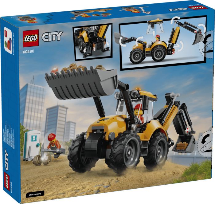 Конструктор LEGO City Жовтий екскаватор-навантажувач