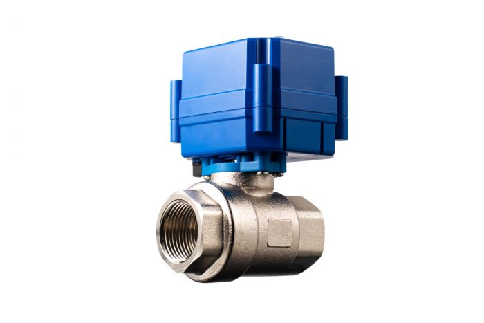 Комплект запобігання затопленню U-Prox Valve DN15, 1/2", автономне живлення від батарей CR123A, автоматичний прогон раз на тиждень