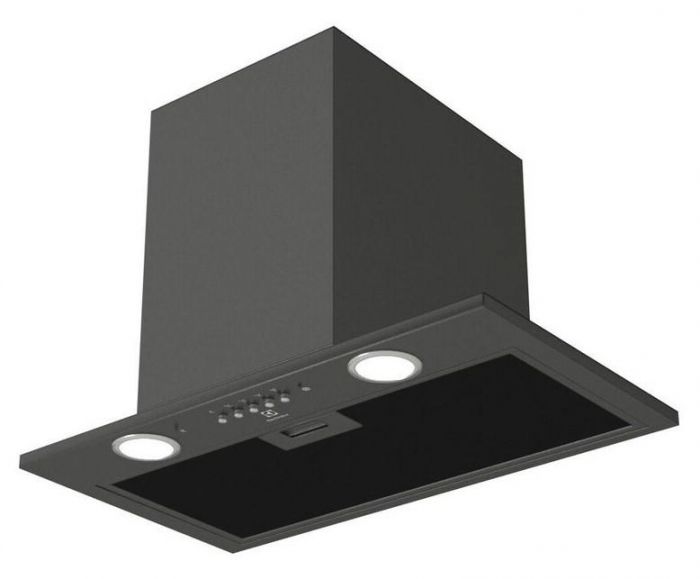 Витяжка Electrolux вбудована, 54см, 600м.куб/год., Hob2Hood, чорний